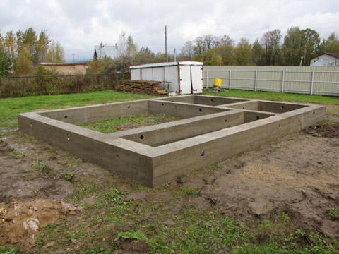 Ленточный фундамент 6 на 6