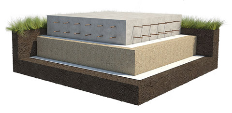 Залить плиту под фундамент, калькулятор цены